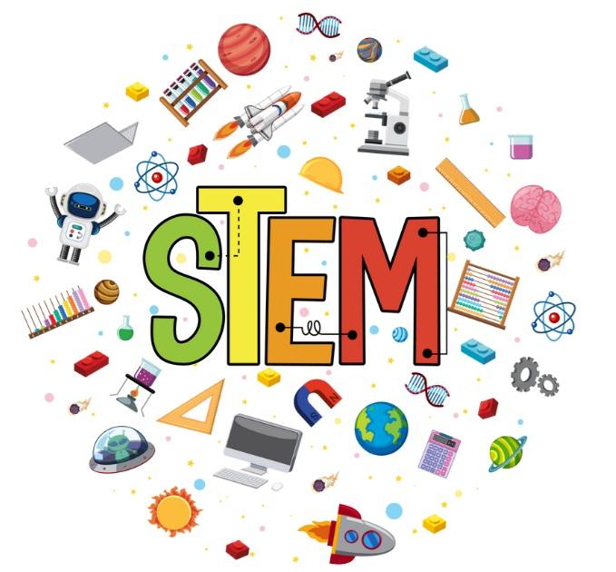 A group of objects around a word

Description automatically generated